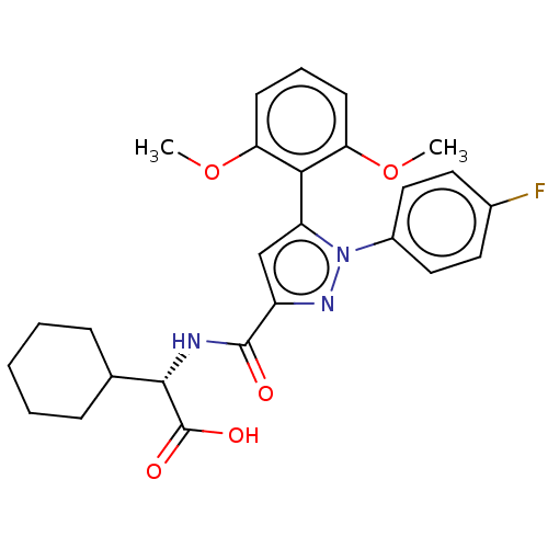 Chemical structure of BindingDB Monomer ID 50019420