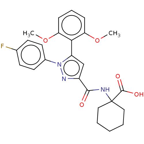Chemical structure of BindingDB Monomer ID 50019423