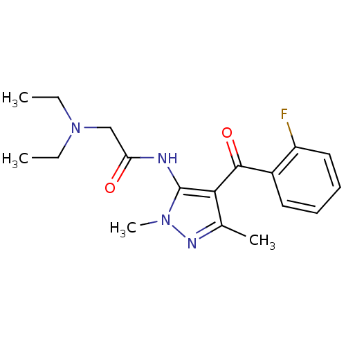 Chemical structure of BindingDB Monomer ID 50019457