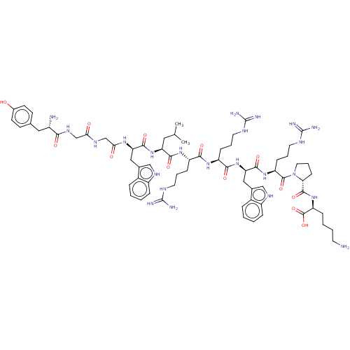 Chemical structure of BindingDB Monomer ID 50019483