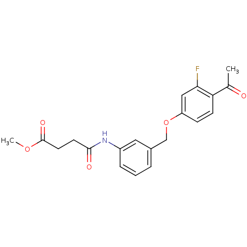 Chemical structure of BindingDB Monomer ID 50019547