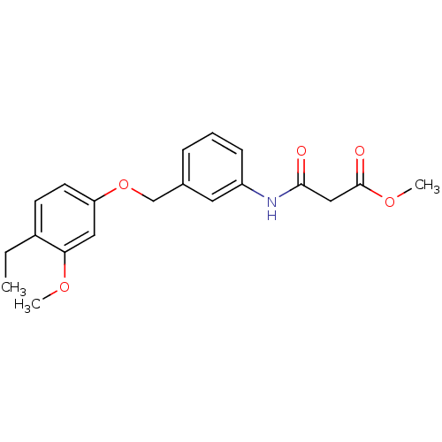 Chemical structure of BindingDB Monomer ID 50019550