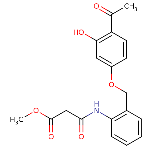 Chemical structure of BindingDB Monomer ID 50019556