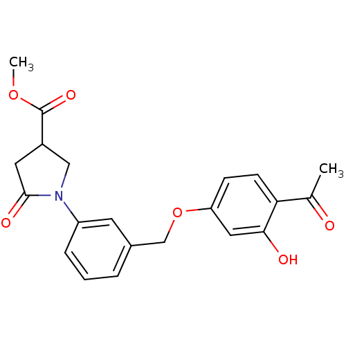 Chemical structure of BindingDB Monomer ID 50019557