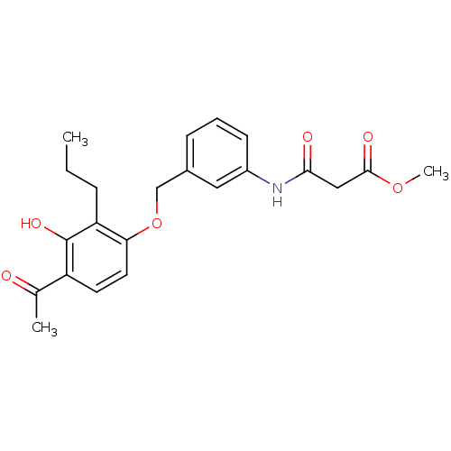 Chemical structure of BindingDB Monomer ID 50019560