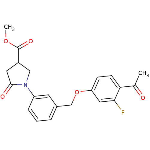 Chemical structure of BindingDB Monomer ID 50019561