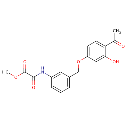 Chemical structure of BindingDB Monomer ID 50019562