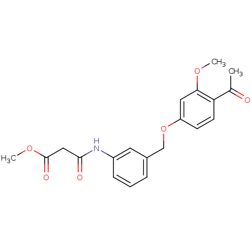 Chemical structure of BindingDB Monomer ID 50019565