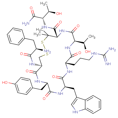 Chemical structure of BindingDB Monomer ID 50019567