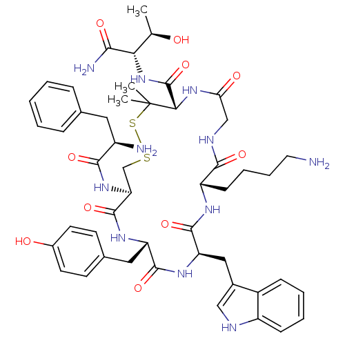 Chemical structure of BindingDB Monomer ID 50019570