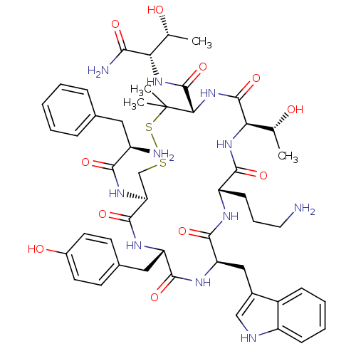 Chemical structure of BindingDB Monomer ID 50019574