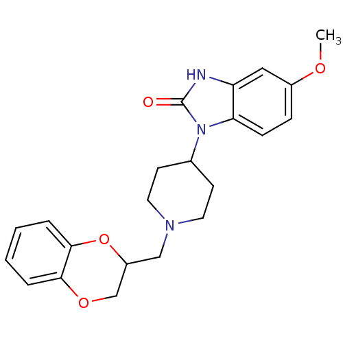 Chemical structure of BindingDB Monomer ID 50019722