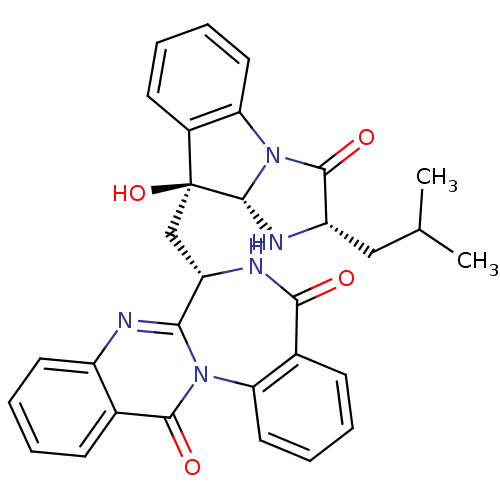 Chemical structure of BindingDB Monomer ID 50019777