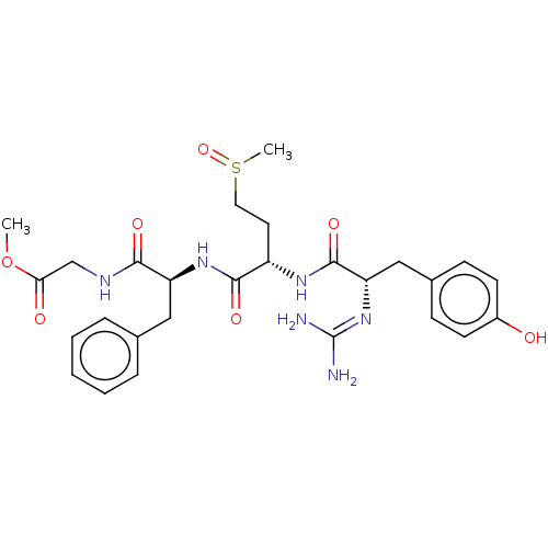 Chemical structure of BindingDB Monomer ID 50019832