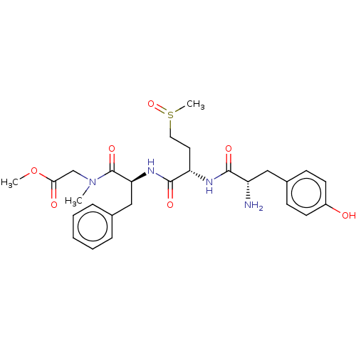 Chemical structure of BindingDB Monomer ID 50019836