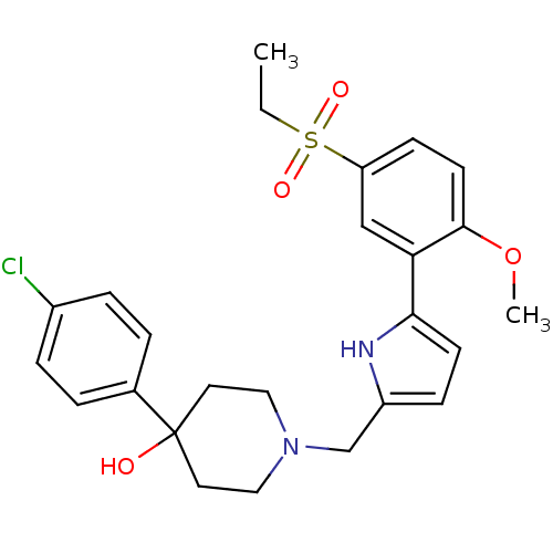 Chemical structure of BindingDB Monomer ID 50019963