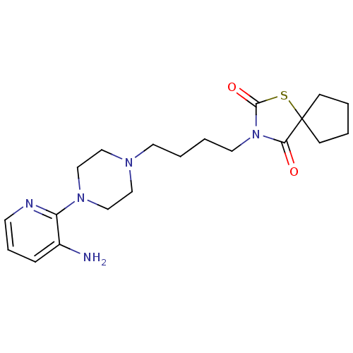 Chemical structure of BindingDB Monomer ID 50020001