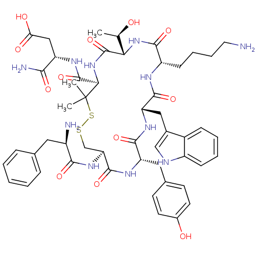 Chemical structure of BindingDB Monomer ID 50020212
