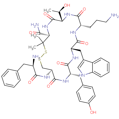 Chemical structure of BindingDB Monomer ID 50020215