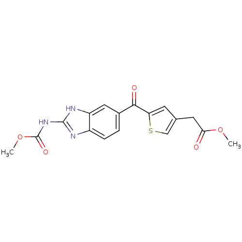 Chemical structure of BindingDB Monomer ID 50020459
