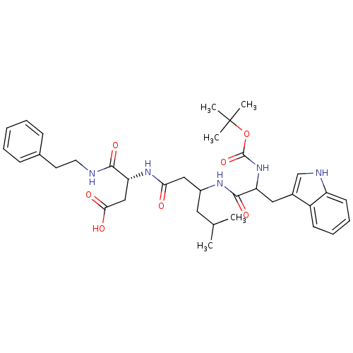 Chemical structure of BindingDB Monomer ID 50020561