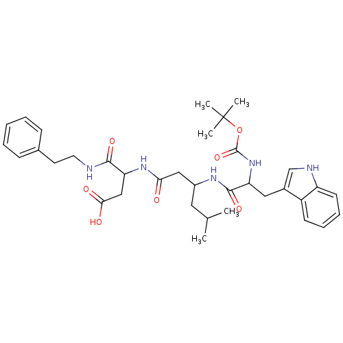 Chemical structure of BindingDB Monomer ID 50020573