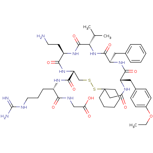 Chemical structure of BindingDB Monomer ID 50020670