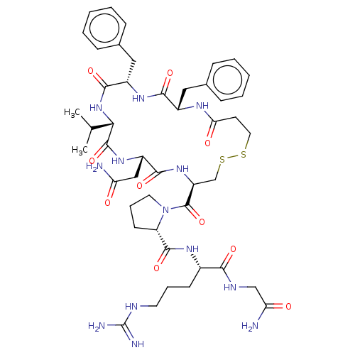 Chemical structure of BindingDB Monomer ID 50020701