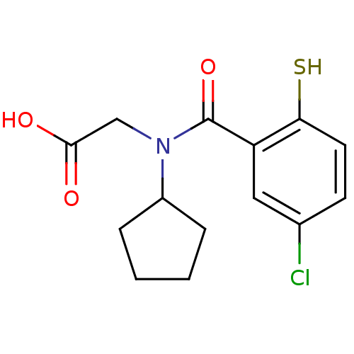 Chemical structure of BindingDB Monomer ID 50020820
