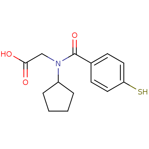 Chemical structure of BindingDB Monomer ID 50020821