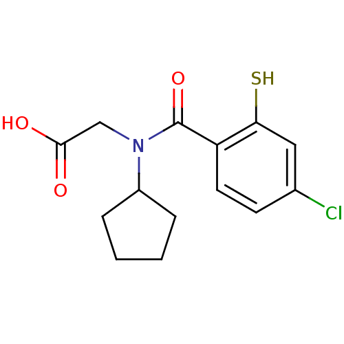 Chemical structure of BindingDB Monomer ID 50020822