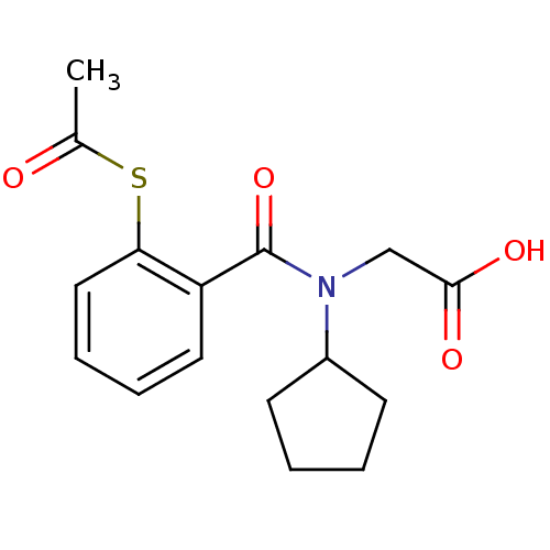 Chemical structure of BindingDB Monomer ID 50020823