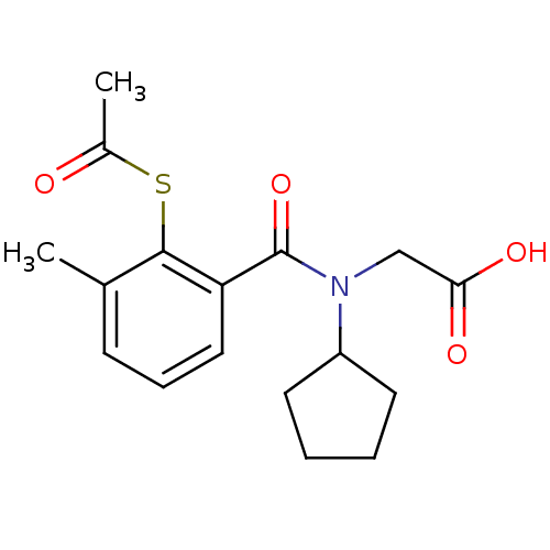 Chemical structure of BindingDB Monomer ID 50020831