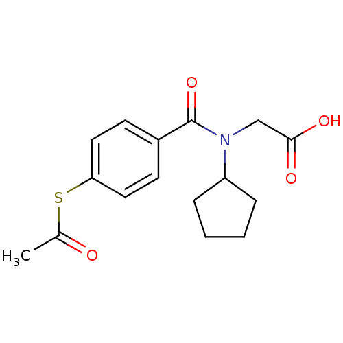 Chemical structure of BindingDB Monomer ID 50020832