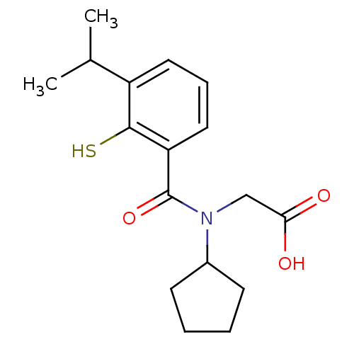 Chemical structure of BindingDB Monomer ID 50020834