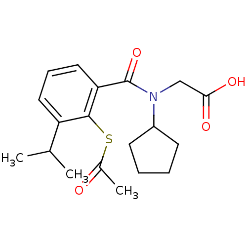 Chemical structure of BindingDB Monomer ID 50020835