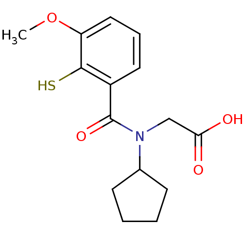 Chemical structure of BindingDB Monomer ID 50020840