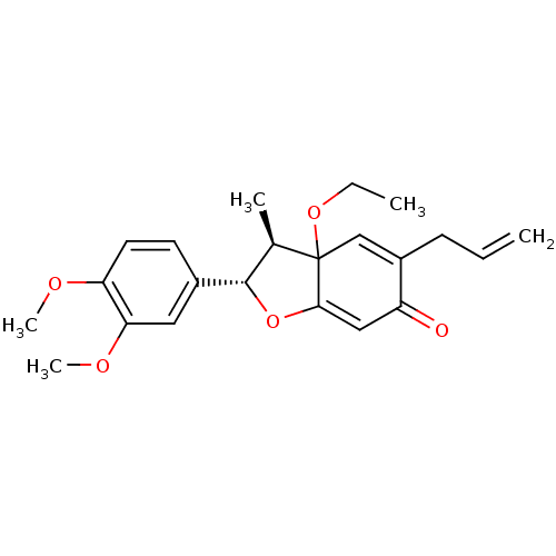 Chemical structure of BindingDB Monomer ID 50021571