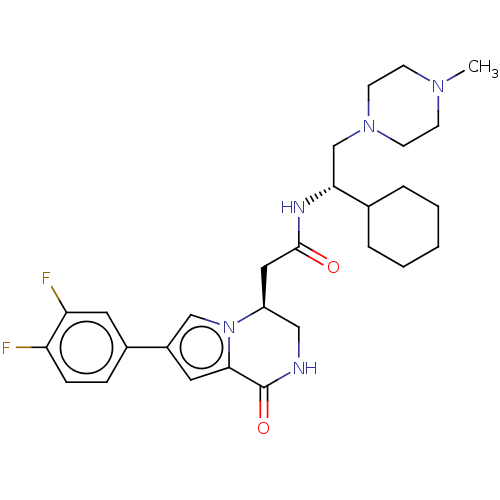 Chemical structure of BindingDB Monomer ID 50021619