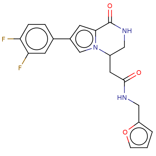 Chemical structure of BindingDB Monomer ID 50021642