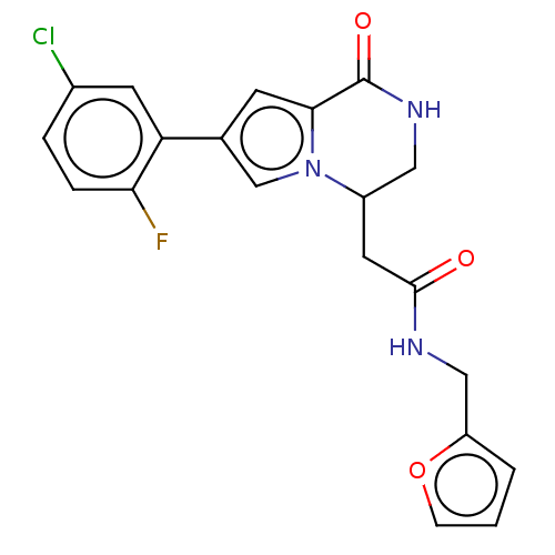 Chemical structure of BindingDB Monomer ID 50021644