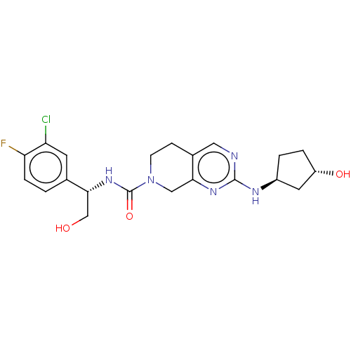 Chemical structure of BindingDB Monomer ID 50021754