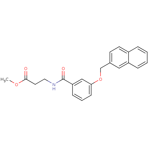Chemical structure of BindingDB Monomer ID 50022192