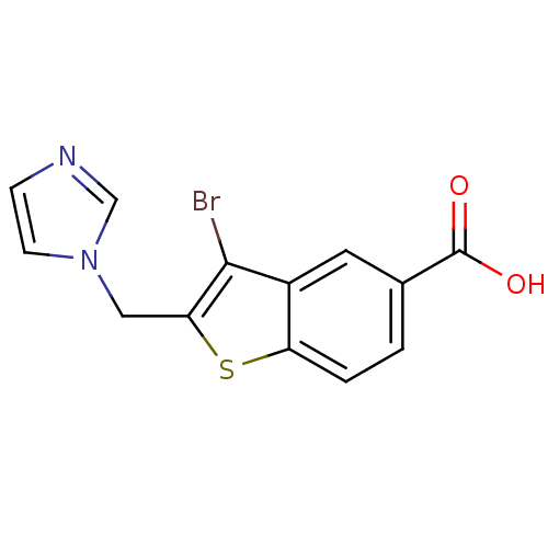 Chemical structure of BindingDB Monomer ID 50022230