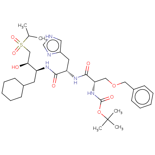 Chemical structure of BindingDB Monomer ID 50022374