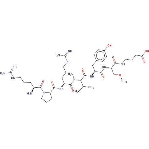 Chemical structure of BindingDB Monomer ID 50022549
