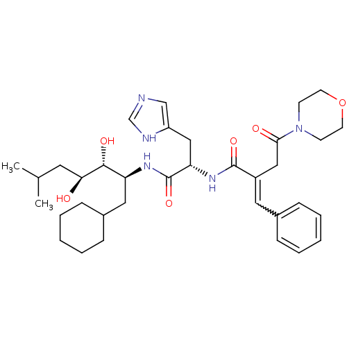 Chemical structure of BindingDB Monomer ID 50022641
