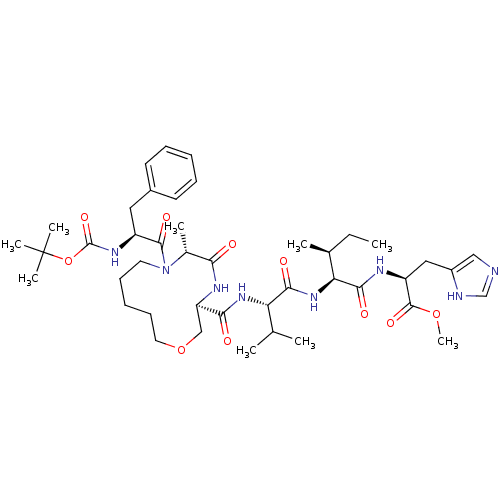 Chemical structure of BindingDB Monomer ID 50022867