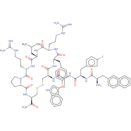 Chemical structure of BindingDB Monomer ID 50022917