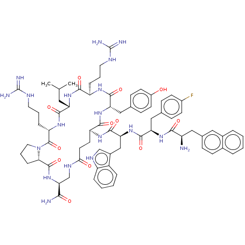 Chemical structure of BindingDB Monomer ID 50022923
